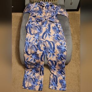 Floral jumpsuit